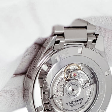 腕時計 タグホイヤー TAG Heuer カレラ キャリバー8 グランドデイト GMT WAR5012.BA0723 自動巻き メンズ グレー サンレイ