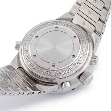 腕時計 IWC IWC GST クロノグラフ ラトラパンテ IW371508 自動巻き メンズ グレー スプリットセコンド デイデイト バー