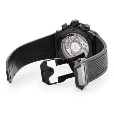 腕時計 ウブロ HUBLOT ビッグバン ウニコ セラミック マジックゴールド 421.CM.1130.RX 自動巻き メンズ 18K クロノグラフ デイト