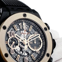 腕時計 ウブロ HUBLOT ビッグバン ウニコ セラミック マジックゴールド 421.CM.1130.RX 自動巻き メンズ 18K クロノグラフ デイト