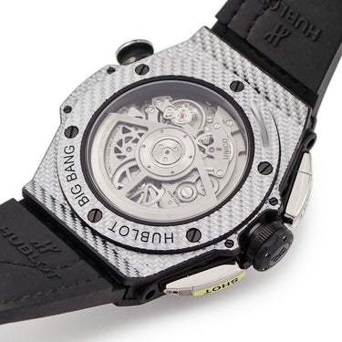 腕時計 ウブロ HUBLOT ビッグバン ウニコ ゴルフ カーボン 416.YS.1120.VR 自動巻き メンズ OH済 スケルトン スコア カウンター