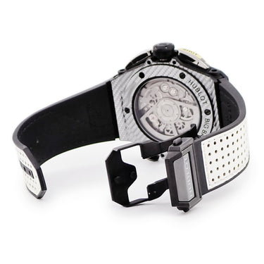 腕時計 ウブロ HUBLOT ビッグバン ウニコ ゴルフ カーボン 416.YS.1120.VR 自動巻き メンズ OH済 スケルトン スコア カウンター