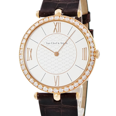 腕時計 ヴァンクリーフアーペル Van Cleef & Arpels ピエール アーペル VCARO3GL00 手巻き メンズ レディース K18RG無垢 純正ダイヤ 薄型