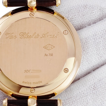 腕時計 ヴァンクリーフアーペル Van Cleef & Arpels ピエール アーペル VCARO3GL00 手巻き メンズ レディース K18RG無垢 純正ダイヤ 薄型