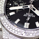 腕時計 ウブロ HUBLOT ビッグバン エボリューション スチール パヴェ 301.SX.1170.RX.1704 自動巻き メンズ メーカーOH済 純正ダイヤ