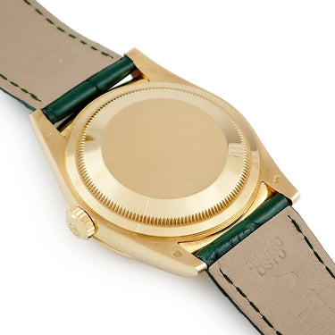 腕時計 ロレックス ROLEX デイデイト 36 118138 ランダム番 自動巻き メンズ ランダム番 K18YG無垢 純正ダイヤ グリーン 緑 アラビア