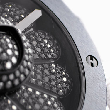 腕時計 ウブロ HUBLOT クラシックフュージョン タカシ ムラカミ オールブラック 507.CX.9000.RX.TAK21 自動巻き メンズ ダイヤ 限定