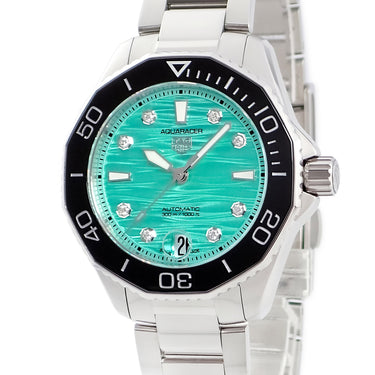 腕時計 タグホイヤー TAG Heuer アクアレーサー プロフェッショナル 300 WBP231K.BA0618 自動巻き メンズ 純正ダイヤ 青 緑 ラグーン