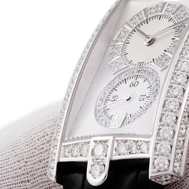 腕時計 ハリーウィンストン Harry Winston アヴェニュー C ミッドサイズ 331.UQWL.MD.D3.1 クオーツ メンズ K18WG無垢 純正ダイヤ シェル
