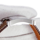 腕時計 エルメス HERMES Hウォッチ PM HH1.210 クオーツ レディース シルバー アラビア スクエア H型