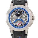 腕時計 ハリーウィンストン Harry Winston プロジェクト Z15 OCEASR42ZZ001 自動巻き メンズ ブルー シルバー レトログラード 限定