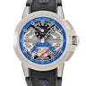 腕時計 ハリーウィンストン Harry Winston プロジェクト Z15 OCEASR42ZZ001 自動巻き メンズ ブルー シルバー レトログラード 限定