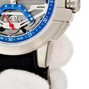 腕時計 ハリーウィンストン Harry Winston プロジェクト Z15 OCEASR42ZZ001 自動巻き メンズ ブルー シルバー レトログラード 限定
