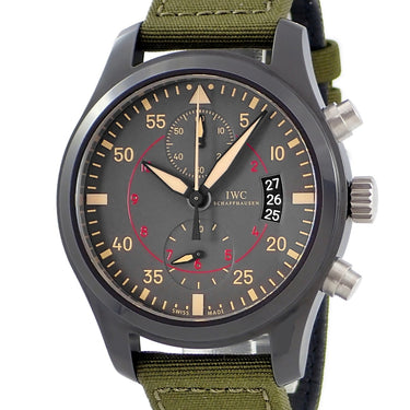 腕時計 IWC IWC パイロットウォッチ クロノグラフ トップガン ミラマー IW388002 自動巻き メンズ フライバック デイト