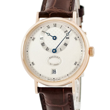 腕時計 ブレゲ BREGUET クラシック レギュレーター 5187BR/15/986 自動巻き メンズ K18PG無垢 ギョウシェ ブレゲ針 デイト