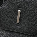 エルメス HERMES バーキン35 ブラック トゴ ハンドバッグ シルバー金具 黒