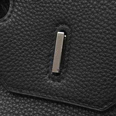 エルメス HERMES バーキン35 ブラック トゴ ハンドバッグ シルバー金具 黒