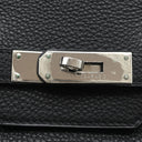 エルメス HERMES バーキン35 ブラック トゴ ハンドバッグ シルバー金具 黒