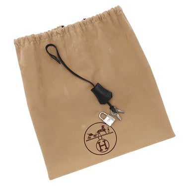 エルメス HERMES バーキン35 ブラック トゴ ハンドバッグ シルバー金具 黒