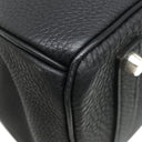 エルメス HERMES バーキン35 ブラック トゴ ハンドバッグ シルバー金具 黒