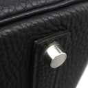 エルメス HERMES バーキン35 ブラック トゴ ハンドバッグ シルバー金具 黒