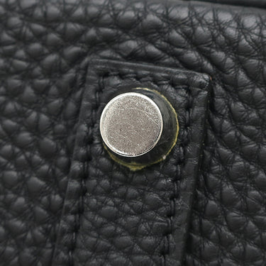 エルメス HERMES バーキン35 ブラック トゴ ハンドバッグ シルバー金具 黒