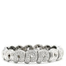 ブシュロン BOUCHERON ダイヤモンド ホワイトゴールド K18WG ダイヤモンド ブレスレット 18K 750 バングル