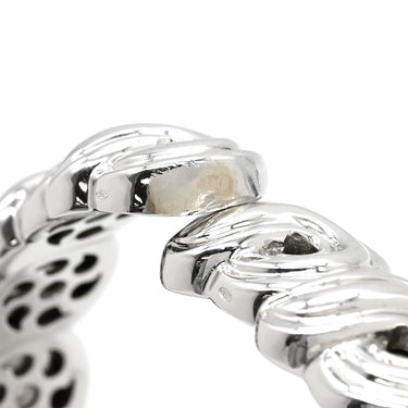 ブシュロン BOUCHERON ダイヤモンド ホワイトゴールド K18WG ダイヤモンド ブレスレット 18K 750 バングル