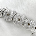 ブシュロン BOUCHERON ダイヤモンド ホワイトゴールド K18WG ダイヤモンド ブレスレット 18K 750 バングル
