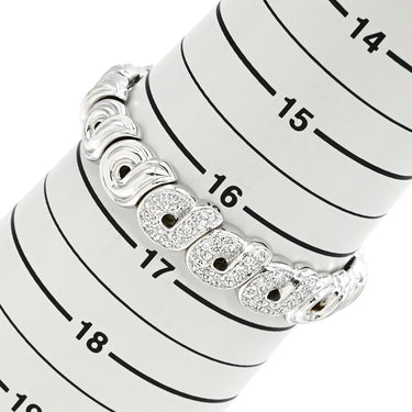 ブシュロン BOUCHERON ダイヤモンド ホワイトゴールド K18WG ダイヤモンド ブレスレット 18K 750 バングル