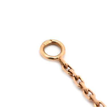 ヴァンクリーフアーペル Van Cleef & Arpels ヴィンテージ アルハンブラ VCARP9T000 グレーXローズゴールド K18PG シルバーオブシディアン ネックレス シルバーオブシディアン 750PG 2023ホリデー ダイヤ