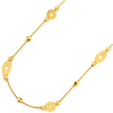 ブルガリ BVLGARI ルチア ロングネックレス イエローゴールド K18YG ネックレス Au750 18K 18金