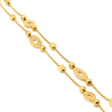 ブルガリ BVLGARI ルチア ロングネックレス イエローゴールド K18YG ネックレス Au750 18K 18金