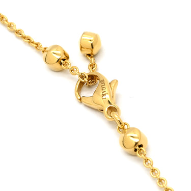 ブルガリ BVLGARI ルチア ロングネックレス イエローゴールド K18YG ネックレス Au750 18K 18金