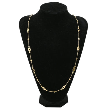 ブルガリ BVLGARI ルチア ロングネックレス イエローゴールド K18YG ネックレス Au750 18K 18金