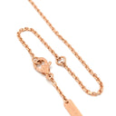 ヴァンクリーフアーペル Van Cleef & Arpels ヴィンテージ アルハンブラ VCARPMOP00 ピンクXローズゴールド K18PG ダイヤモンド ピンクマザーオブパール ネックレス 2025年ホリデー限定 ピンクシェル 1Pダイヤ 18K