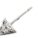 タサキ TASAKI リファインド リベリオン パールホワイト×ホワイトゴールド K18WG ダイヤモンド パール ピアス Au750 18K あこや アコヤ パール 真珠 ダイヤモンド パヴェ