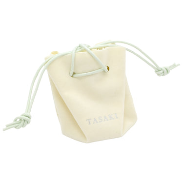 タサキ TASAKI リファインド リベリオン パールホワイト×ホワイトゴールド K18WG ダイヤモンド パール ピアス Au750 18K あこや アコヤ パール 真珠 ダイヤモンド パヴェ