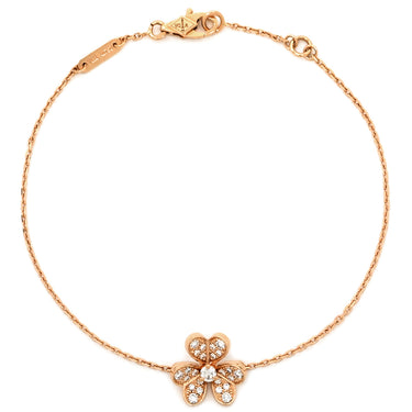 ヴァンクリーフアーペル Van Cleef & Arpels フリヴォル ブレスレット ダイヤ ミニ VCARP7RD00 ピンクゴールド K18PG ダイヤモンド ブレスレット ローズゴールド 750 18K