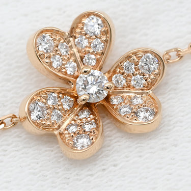 ヴァンクリーフアーペル Van Cleef & Arpels フリヴォル ブレスレット ダイヤ ミニ VCARP7RD00 ピンクゴールド K18PG ダイヤモンド ブレスレット ローズゴールド 750 18K