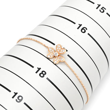 ヴァンクリーフアーペル Van Cleef & Arpels フリヴォル ブレスレット ダイヤ ミニ VCARP7RD00 ピンクゴールド K18PG ダイヤモンド ブレスレット ローズゴールド 750 18K