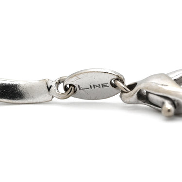 デビアス DE BEERS LINE ラインブレスレット ホワイトゴールド K18WG ダイヤモンド ブレスレット ダイヤモンド デザインブレス