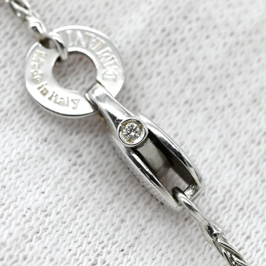ダミアーニ DAMIANI ミステリークロス ダイヤモンド ブラック×ホワイトゴールド K18WG ダイヤモンド ブラックダイヤモンド ネックレス ブラックダイヤ 十字架 CROSS ペンダント