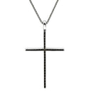 ダミアーニ DAMIANI ミステリークロス ダイヤモンド ブラック×ホワイトゴールド K18WG ダイヤモンド ブラックダイヤモンド ネックレス ブラックダイヤ 十字架 CROSS ペンダント
