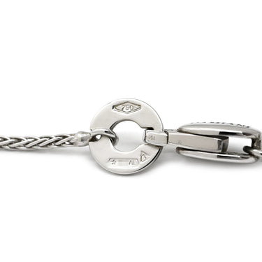 ダミアーニ DAMIANI ミステリークロス ダイヤモンド ブラック×ホワイトゴールド K18WG ダイヤモンド ブラックダイヤモンド ネックレス ブラックダイヤ 十字架 CROSS ペンダント