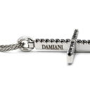 ダミアーニ DAMIANI ミステリークロス ダイヤモンド ブラック×ホワイトゴールド K18WG ダイヤモンド ブラックダイヤモンド ネックレス ブラックダイヤ 十字架 CROSS ペンダント
