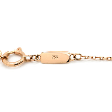 タサキ TASAKI アブストラクト スター パールホワイト×ピンクゴールド K18PG パール ネックレス TASAKI 18K 750 真珠 星 サクラゴールド