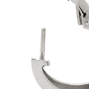 カルティエ Cartier LOVE フープ イヤリング クラシックモデル ホワイトゴールド K18WG ピアス K18 18K 750 WG