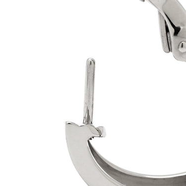 カルティエ Cartier LOVE フープ イヤリング クラシックモデル ホワイトゴールド K18WG ピアス K18 18K 750 WG