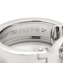 カルティエ Cartier LOVE フープ イヤリング クラシックモデル ホワイトゴールド K18WG ピアス K18 18K 750 WG
